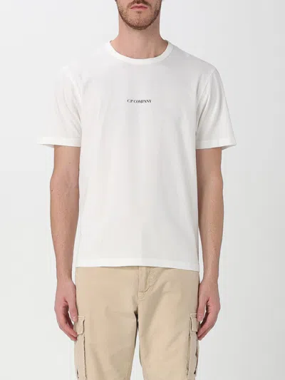 C.P. COMPANY T-SHIRT C. P. COMPANY MEN COLOR WHITE,H31229001