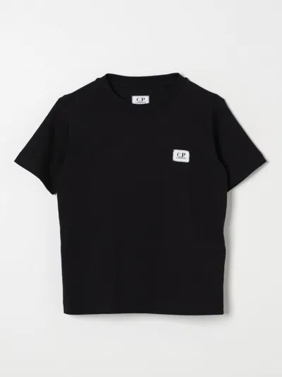 C.p. Company T-shirt C. P. Company Kids Color Black