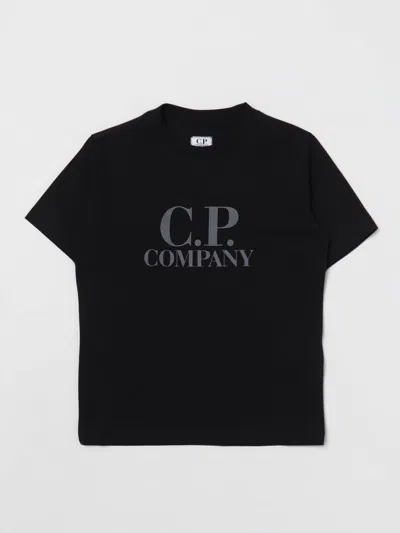 C.p. Company T-shirt C. P. Company Kids Color Black