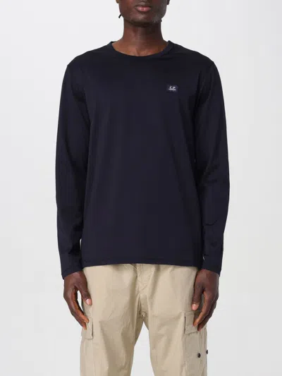 C.p. Company T-shirt C. P. Company Men Color Navy In Navy