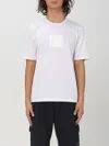 C.p. Company Cp Company Metropolis Series Mercerized Jersey Logo Badge T-shirt Size In Weiss
