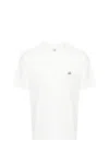 C.p. Company T-shirt In Gauze White