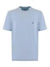 C.p. Company Camiseta - Azul Claro In Metallic
