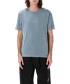 C.p. Company C.p.company Logo Print T-shirt In Lightblue