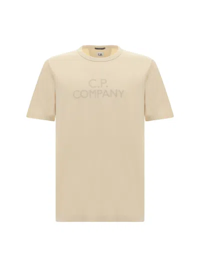C.p. Company T-shirt In Pistacchio Shell