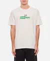 C.p. Company White T-shirt With Logo Printed On The Front And Back In Cotton Man In White