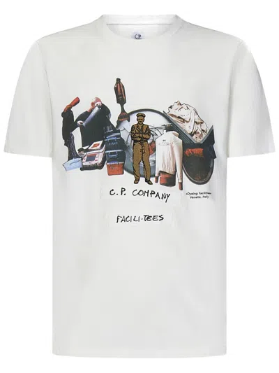 C.p. Company T-shirt In 白色