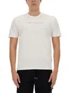 C.p. Company C.p.company T Shirt With Logo In White