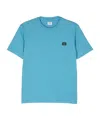 C.p. Company Logo-print T-shirt In Blue