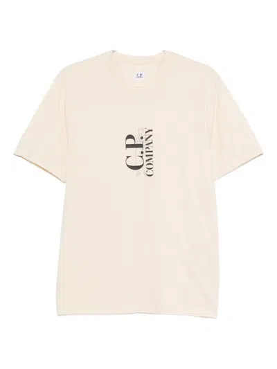C.P. COMPANY C.P. COMPANY T-SHIRTS AND POLOS BEIGE