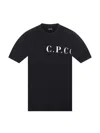 C.p. Company C.p.company T-shirt With Logo Print On Chest And Back In Black