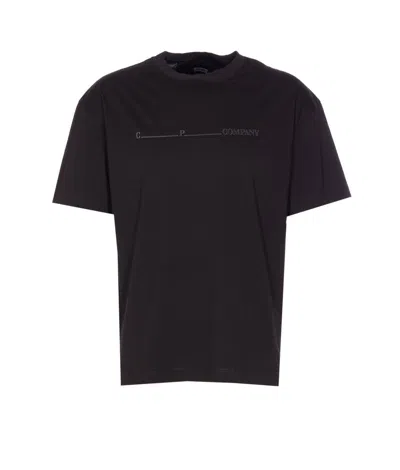 C.p. Company T-shirts And Polos In Black