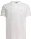 C.p. Company C. P. Company Polo With Logo In Gauze White
