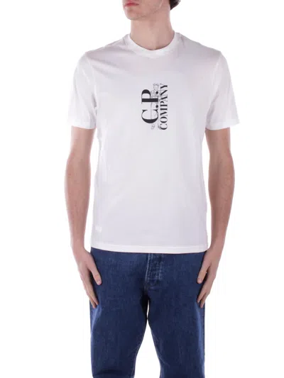 C.p. Company Cp Company T-shirts And Polos In Gauze White Bianco