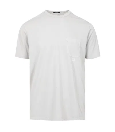 C.p. Company T Shirts And Polos Grey In White