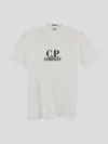 C.p. Company Logo-print T-shirt In White