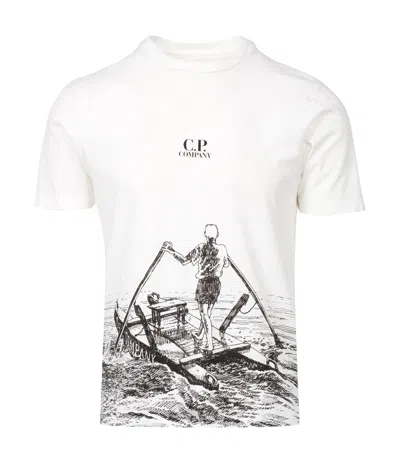C.p. Company T Shirts And Polos White