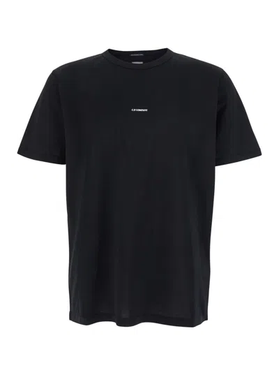 C.p. Company T-shirts Short Sleeve In Black