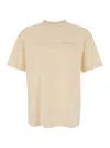 C.p. Company T-shirts Short Sleeve In Jersey 30/1 In Neutral