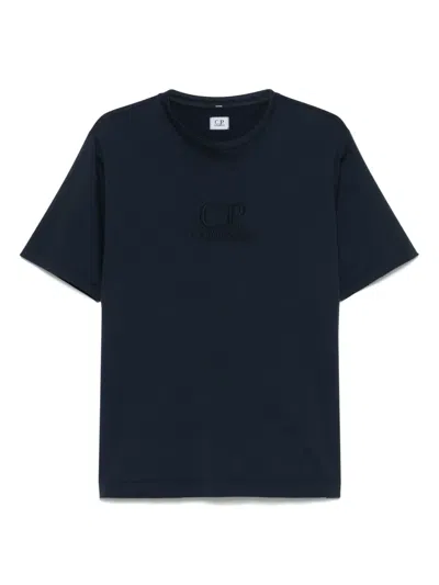 C.p. Company Tacting Piquet T-shirt In Blue