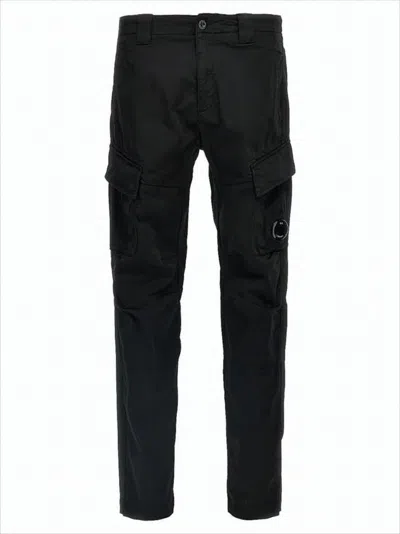 C.P. COMPANY TAILORED STRAIGHT PANTS WITH CARGO-STYLE POCKETS