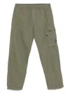 C.p. Company Tapered Cargo Pants In Green