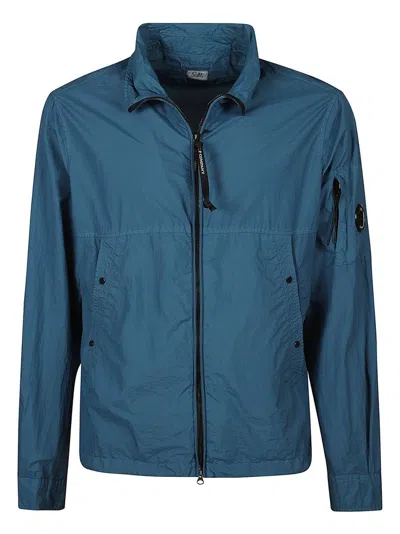 C.p. Company Chrome-r Medium Jacket In Blue