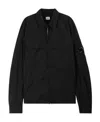 C.p. Company C.p.company Organic Cotton Overshirt In Black