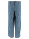 C.p. Company Utility Cargo Pants In Blue
