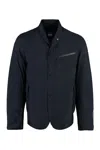 C.p. Company C.p.company Technical Fabric Jacket With Internal Removable Down Jacket In Blue