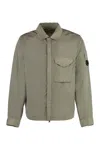 C.p. Company C.p.company Technical Fabric Overshirt In Green
