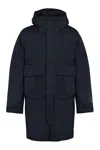 C.p. Company C.p.company Technical Fabric Parka With Internal Removable Down Jacket