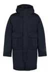 C.p. Company C.p.company Technical Fabric Parka With Internal Removable Down Jacket