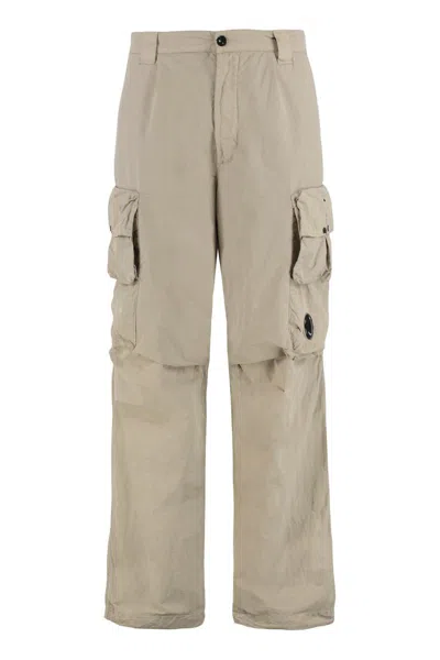 C.p. Company Technical-nylon Pants In Neutral