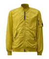 C.p. Company C.p.company Techno Fabric Jacket In Yellow