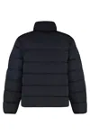 C.p. Company C.p.company Techno-nylon Down Jacket In Black