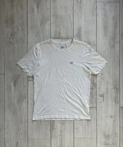 Pre-owned C.p. Company C.p Company Tee Size M In White