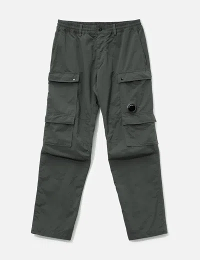 C.p. Company T-flatt Regular Cargo Pants In Black/黑色/블랙/ブラック
