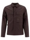 C.p. Company The Metropolis Serie Utility Jackets Brown