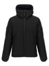 C.p. Company 'urban Series Pertex' Hooded Down Jacket In Black