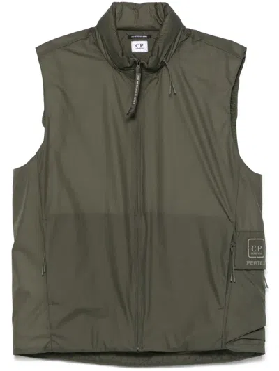C.p. Company The Metropolis Series Gilet In Green