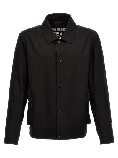 C.p. Company 'cityscape Series' Jacket With Adjustable Cuffs In Black
