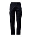 C.p. Company The Metropolis Series Logo Patch Cargo Pants In Black