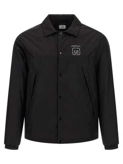C.p. Company 'the Metropolis Series' Overshirt In Black