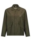 C.p. Company Metropolis Pertex Overshirt In Green