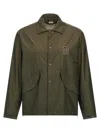 C.p. Company Metropolis Pertex Overshirt In Green