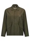 C.p. Company Metropolis Pertex Overshirt In Green
