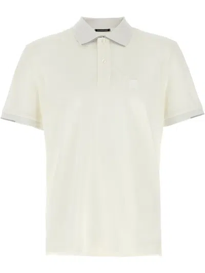 C.p. Company C.p.company The Metropolis Series Stretch Piquet Polo In White