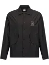 C.p. Company C.p.company Black Nylon Jacket In Black