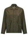 C.p. Company Metropolis Pertex Overshirt In Green